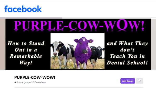 Purple cow wow
