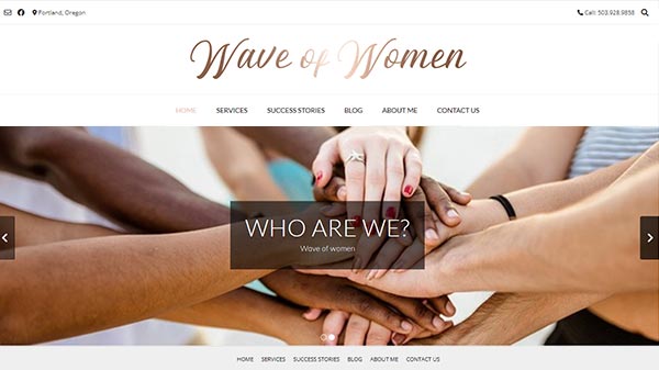 Waveof women